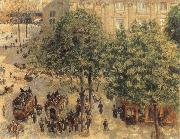 Camille Pissarro, Place du theatre francais a paris